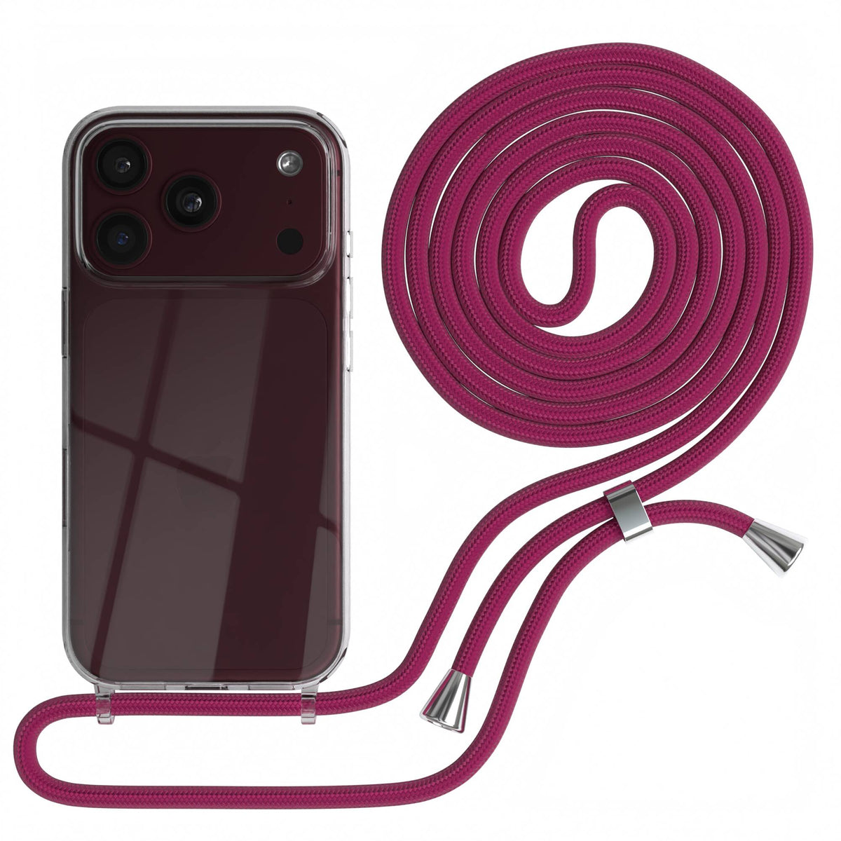 iPhone 18 Pro transparente Hülle + Kordel