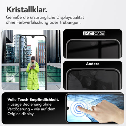 Samsung Galaxy A17 Schutzfolie 2er Set mit Installationsrahmen Displayschutz