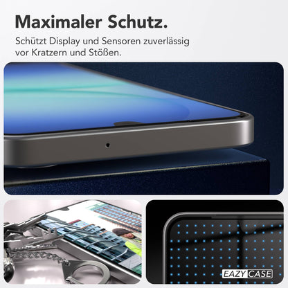 Samsung Galaxy A17 Schutzfolie 2er Set mit Installationsrahmen Displayschutz