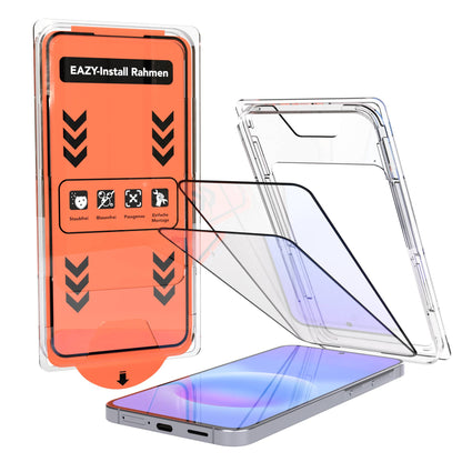 Samsung Galaxy A57 Schutzfolie Set mit Installationsrahmen und Kameraschutz