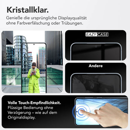 Samsung Galaxy S26 Schutzfolie 2er Set mit Installationsrahmen von EAZY CASE