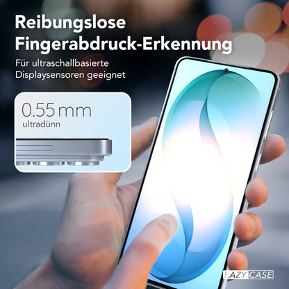 Samsung Galaxy S26 Plus Schutzfolie Set mit Installationsrahmen Glasfolie