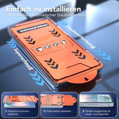 Samsung Galaxy S26 Ultra Schutzfolie 2er Set mit Installationsrahmen