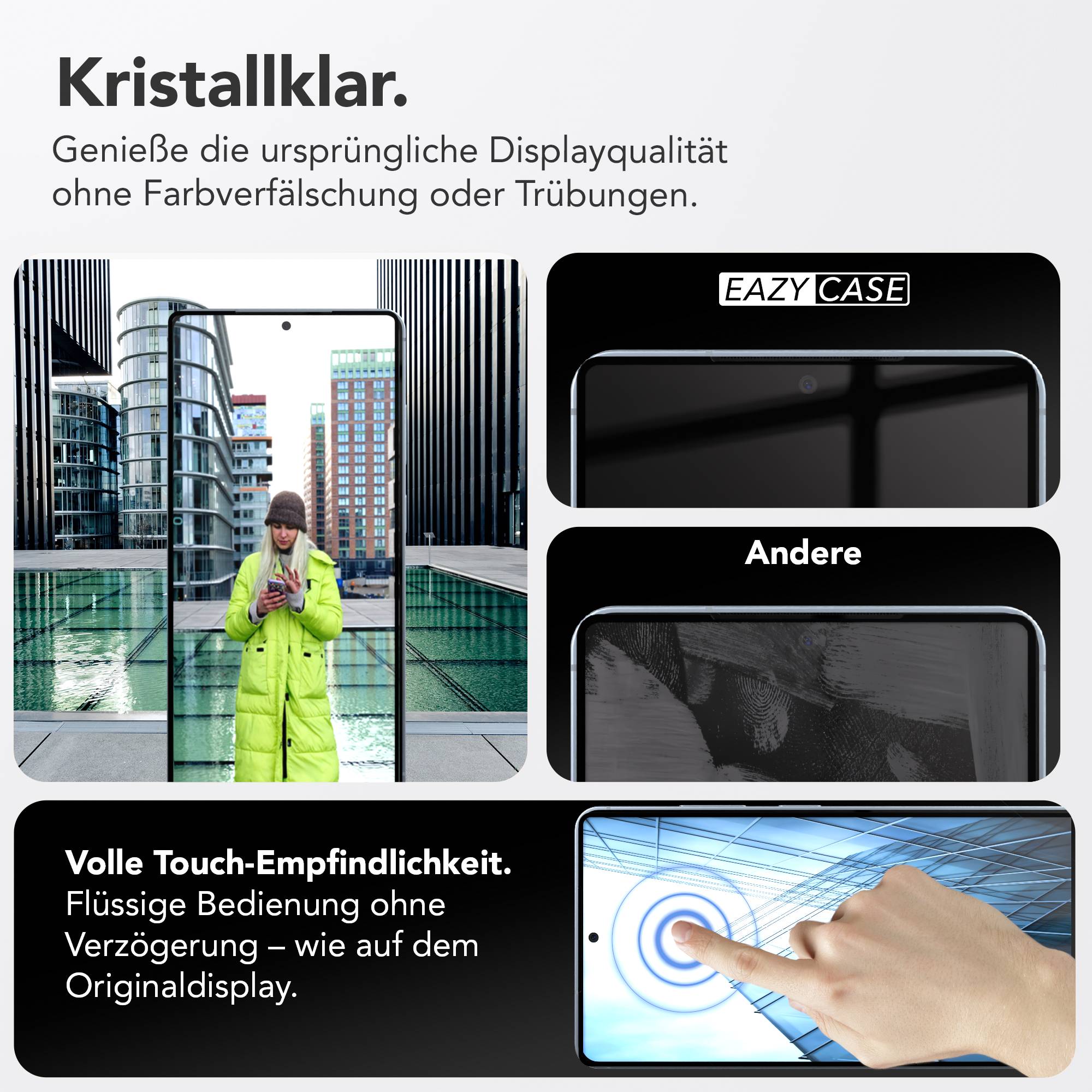 Samsung Galaxy S26 Ultra Schutzfolie 2er Set mit Installationsrahmen