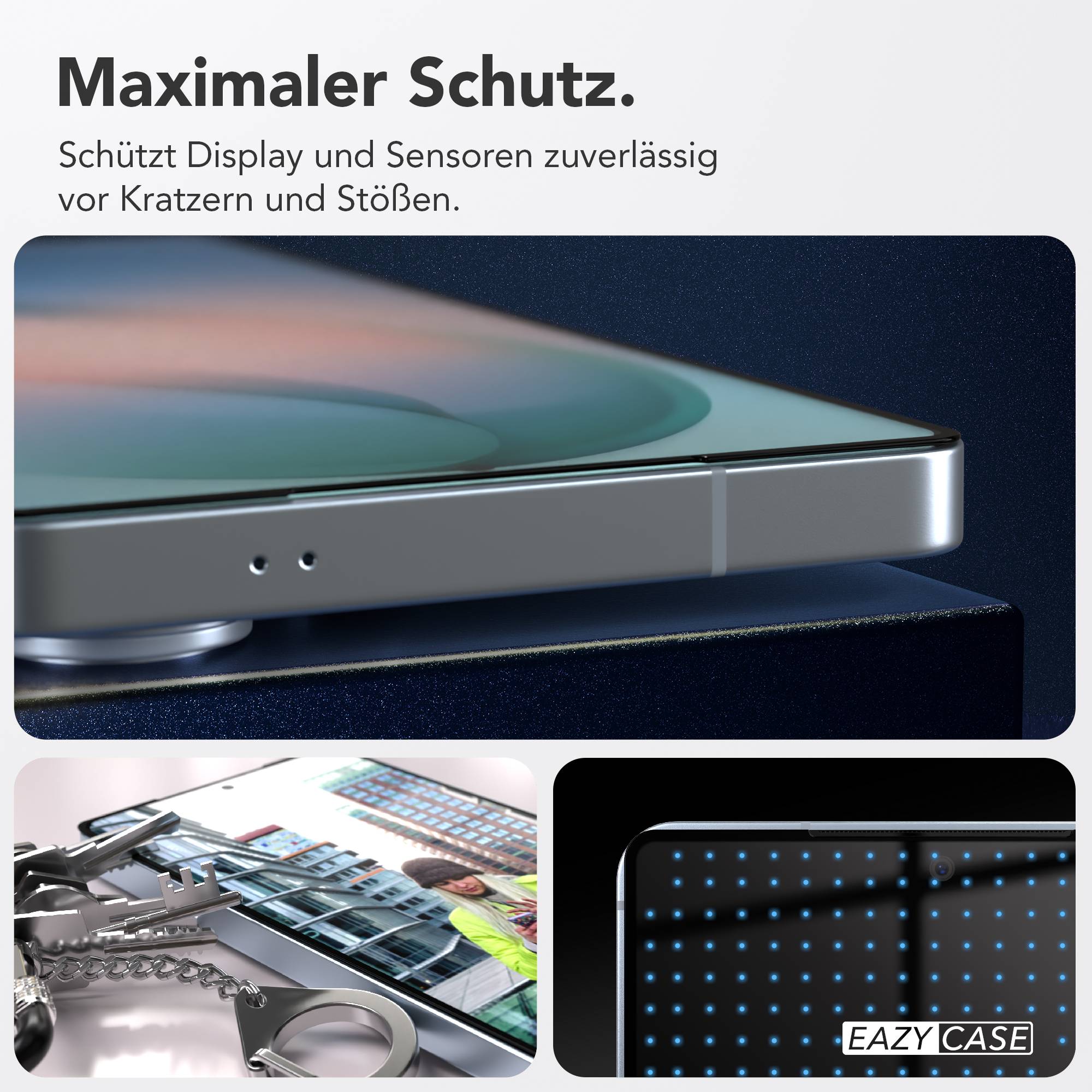 Samsung Galaxy S26 Ultra Schutzfolie 2er Set mit Installationsrahmen