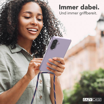 Samsung Galaxy A37 Schutzhülle mit integrierten Ösen für Handyketten