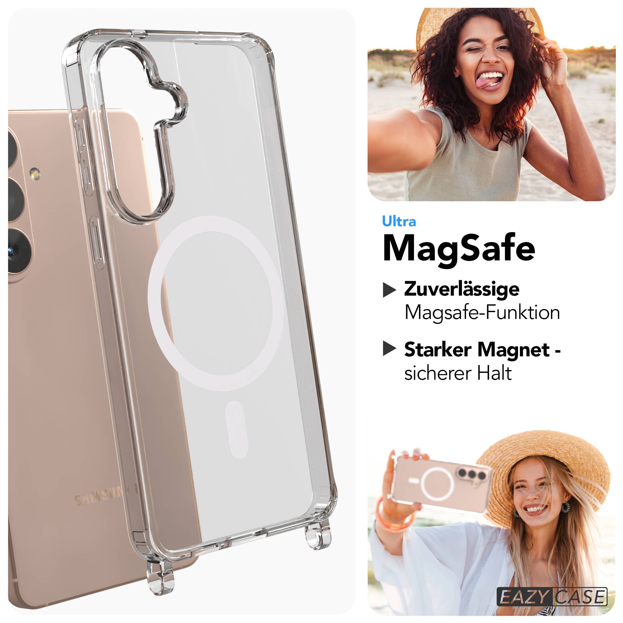 Samsung Galaxy S26 Plus Schutzhülle mit MagSafe und Handyketten-Ösen