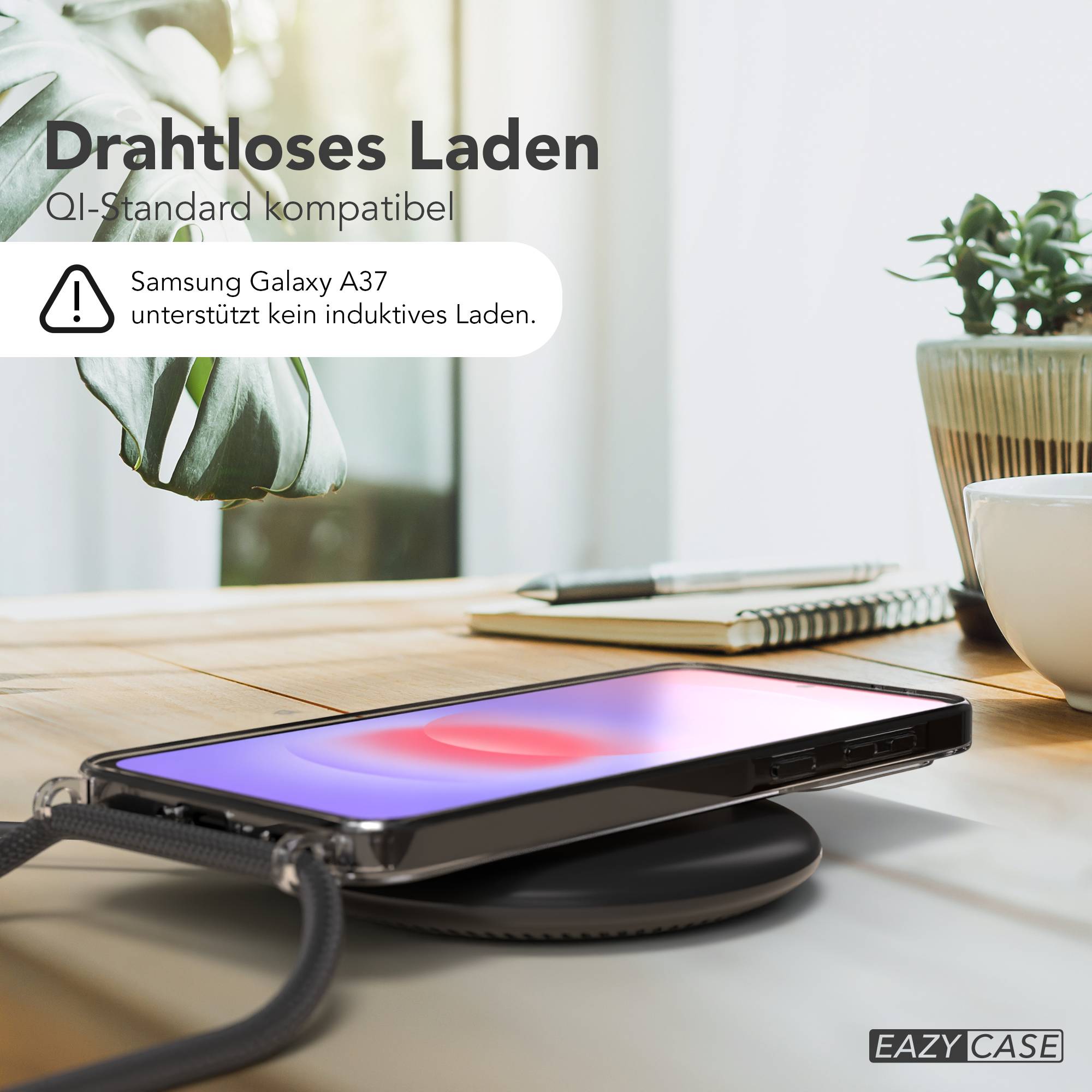 Samsung Galaxy A37 Schutzhülle mit MagSafe und Ösen für Handyketten