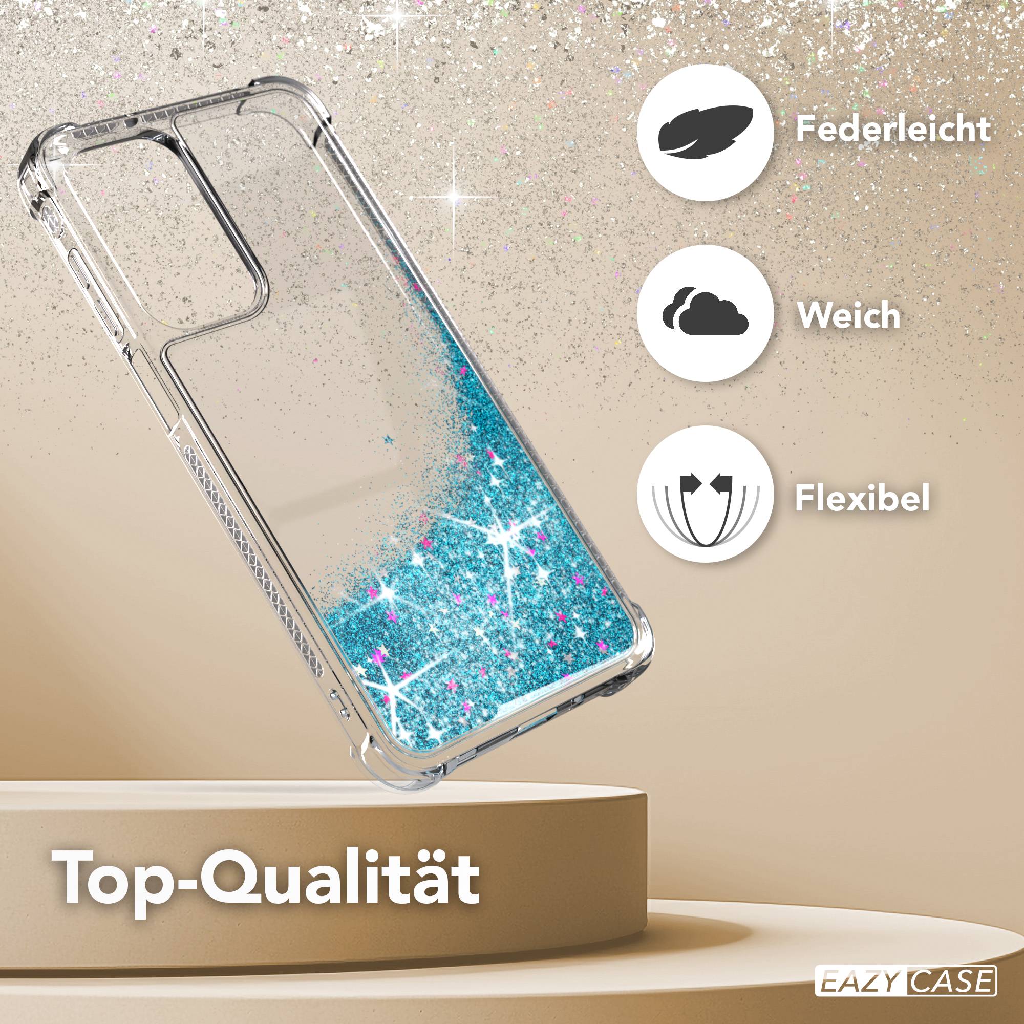 Samsung Galaxy A17 Glitzerhülle mit beweglichem Glitzereffekt und Kameraschutz 