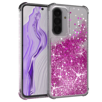 Samsung Galaxy A37 Glitzerhülle TPU transparent mit Glitzereffekt EAZY CASE 