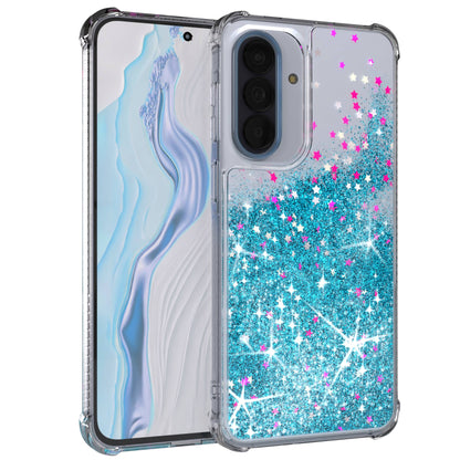 Samsung Galaxy A57 Glitzerhülle TPU transparent mit Kameraschutz EAZY CASE 