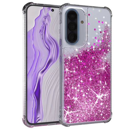 Samsung Galaxy A57 Glitzerhülle TPU transparent mit Kameraschutz EAZY CASE 