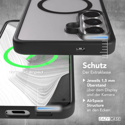 Samsung Galaxy S26 transparente MagSafe Hülle mit Kameraschutz von EAZY CASE 