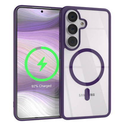 Samsung Galaxy S26 transparente MagSafe Hülle mit Kameraschutz von EAZY CASE 