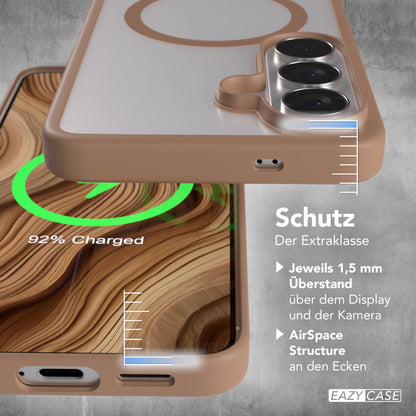 Samsung Galaxy S26 transparente MagSafe Hülle mit Kameraschutz von EAZY CASE 