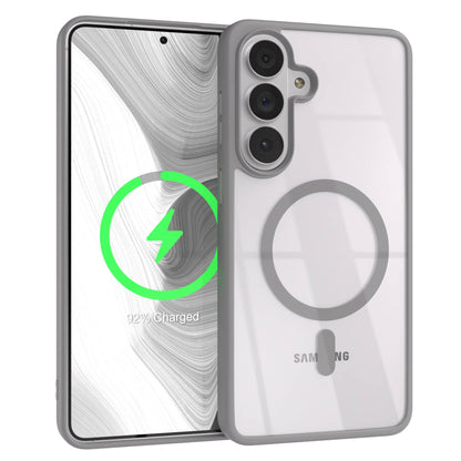 Samsung Galaxy S26 Plus transparente MagSafe Hülle mit Kameraschutz TPU 