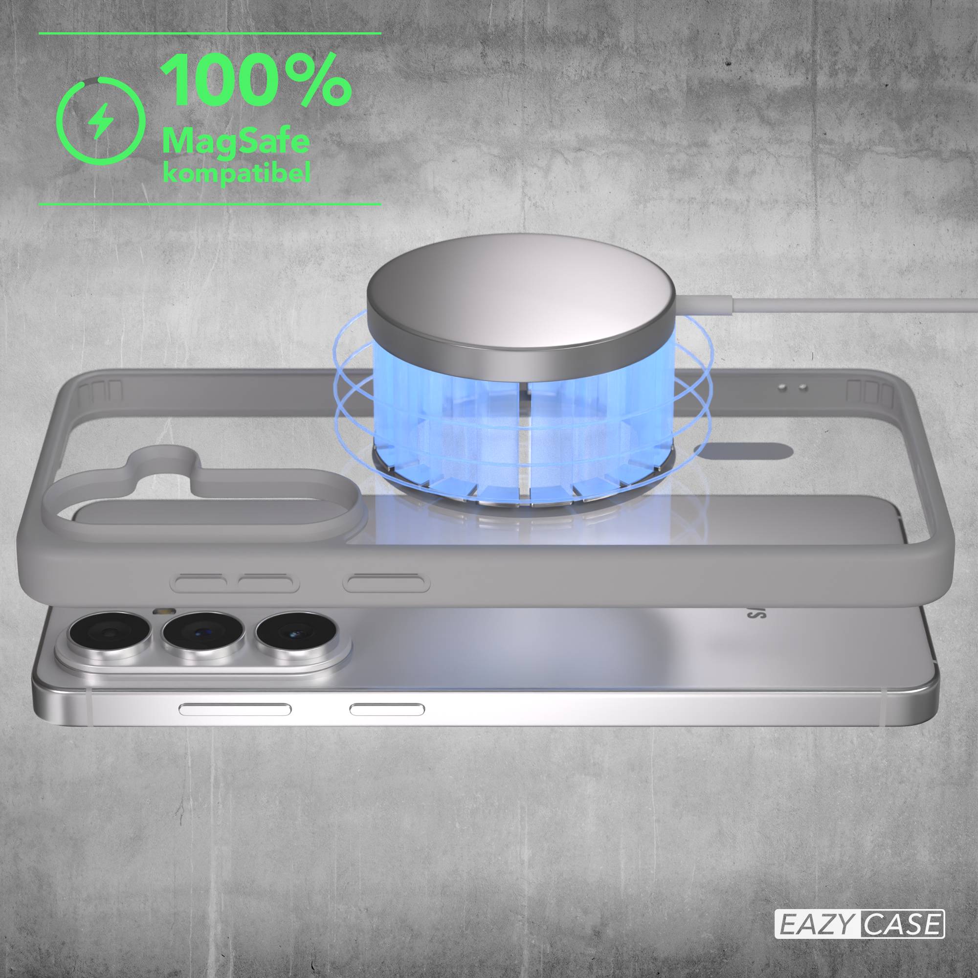 Samsung Galaxy S26 Plus transparente MagSafe Hülle mit Kameraschutz TPU 