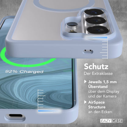 Samsung Galaxy S26 Ultra transparente MagSafe Hülle mit Kameraschutz 