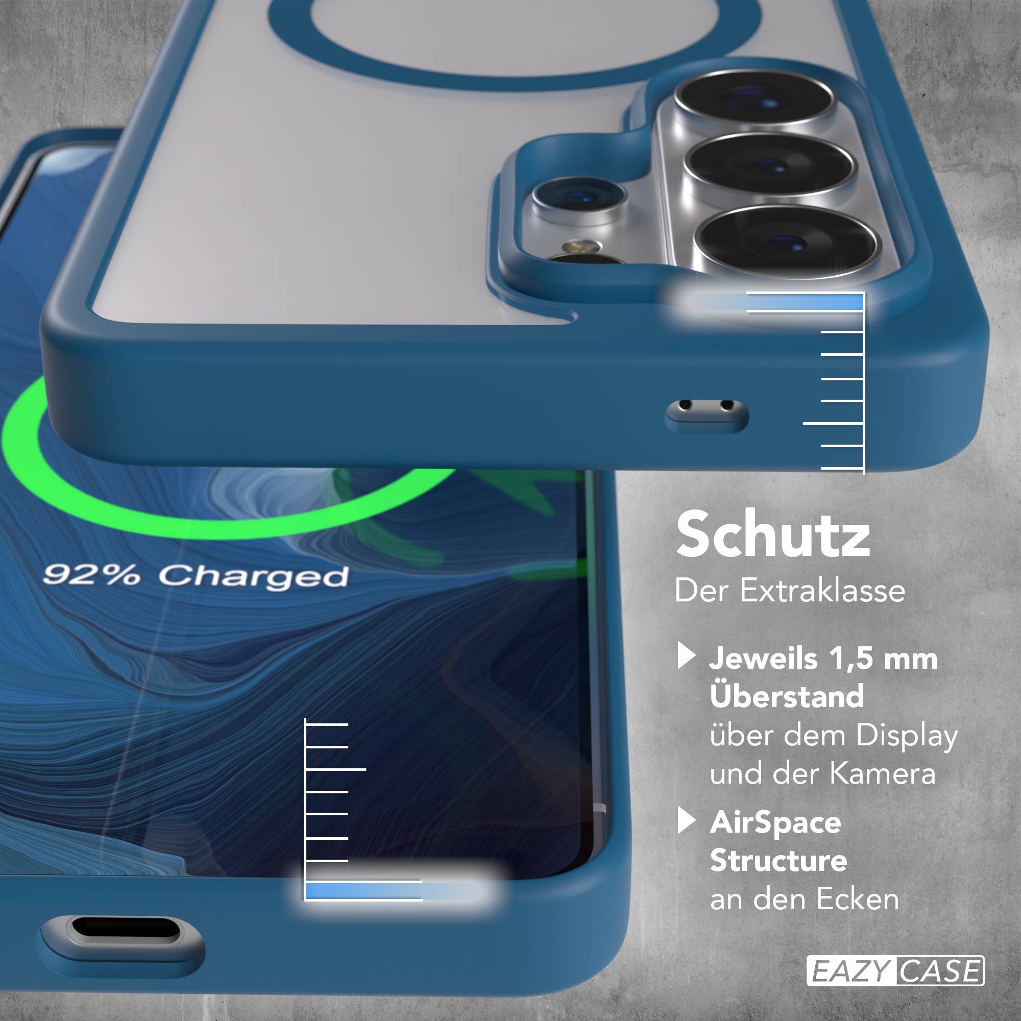 Samsung Galaxy S26 Ultra transparente MagSafe Hülle mit Kameraschutz 