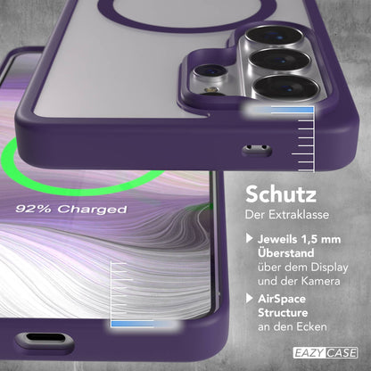 Samsung Galaxy S26 Ultra transparente MagSafe Hülle mit Kameraschutz 