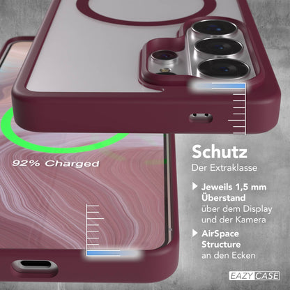 Samsung Galaxy S26 Ultra transparente MagSafe Hülle mit Kameraschutz 
