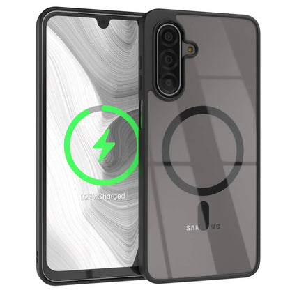 Samsung Galaxy A17 transparente MagSafe Hülle mit Kameraschutz TPU 
