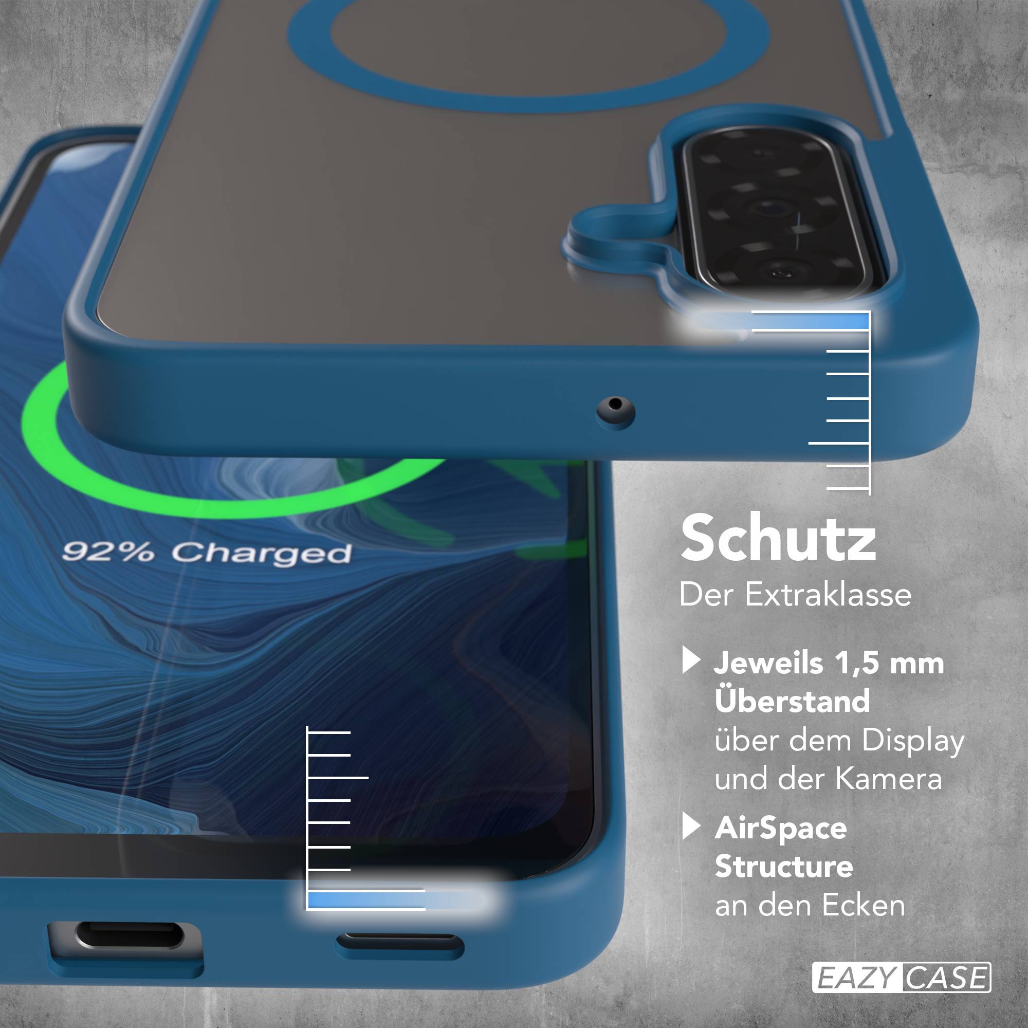 Samsung Galaxy A17 transparente MagSafe Hülle mit Kameraschutz TPU 