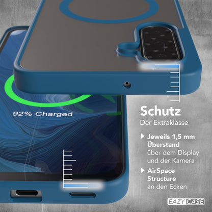 Samsung Galaxy A17 transparente MagSafe Hülle mit Kameraschutz TPU 