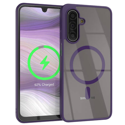 Samsung Galaxy A17 transparente MagSafe Hülle mit Kameraschutz TPU 
