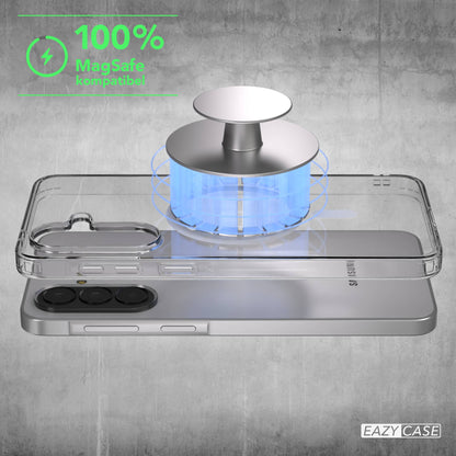 Samsung Galaxy A37 transparente MagSafe Hülle mit Kameraschutz TPU 