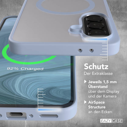 Samsung Galaxy A37 transparente MagSafe Hülle mit Kameraschutz TPU 