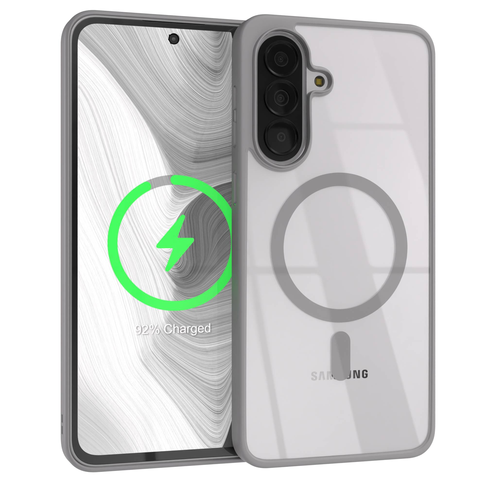 Samsung Galaxy A37 transparente MagSafe Hülle mit Kameraschutz TPU 