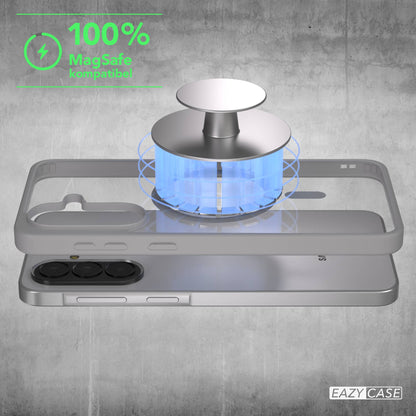 Samsung Galaxy A37 transparente MagSafe Hülle mit Kameraschutz TPU 