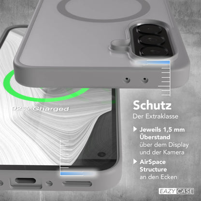 Samsung Galaxy A37 transparente MagSafe Hülle mit Kameraschutz TPU 