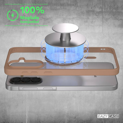 Samsung Galaxy A37 transparente MagSafe Hülle mit Kameraschutz TPU 