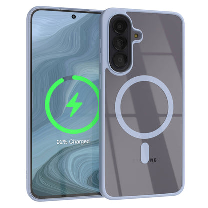 Samsung Galaxy A57 transparente MagSafe Hülle mit Kameraschutz TPU 