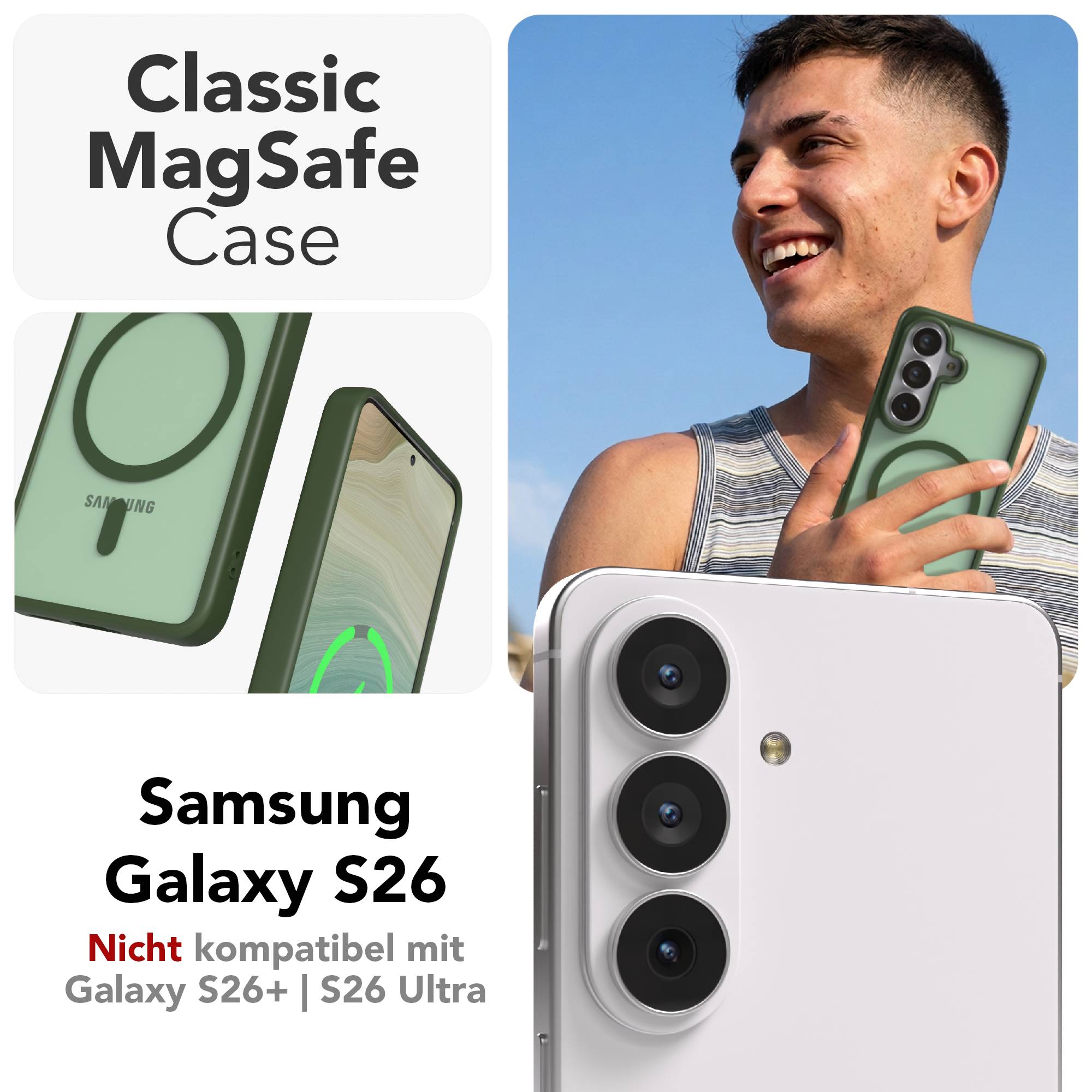 Galaxy S26 Outdoor Hülle mit MagSafe