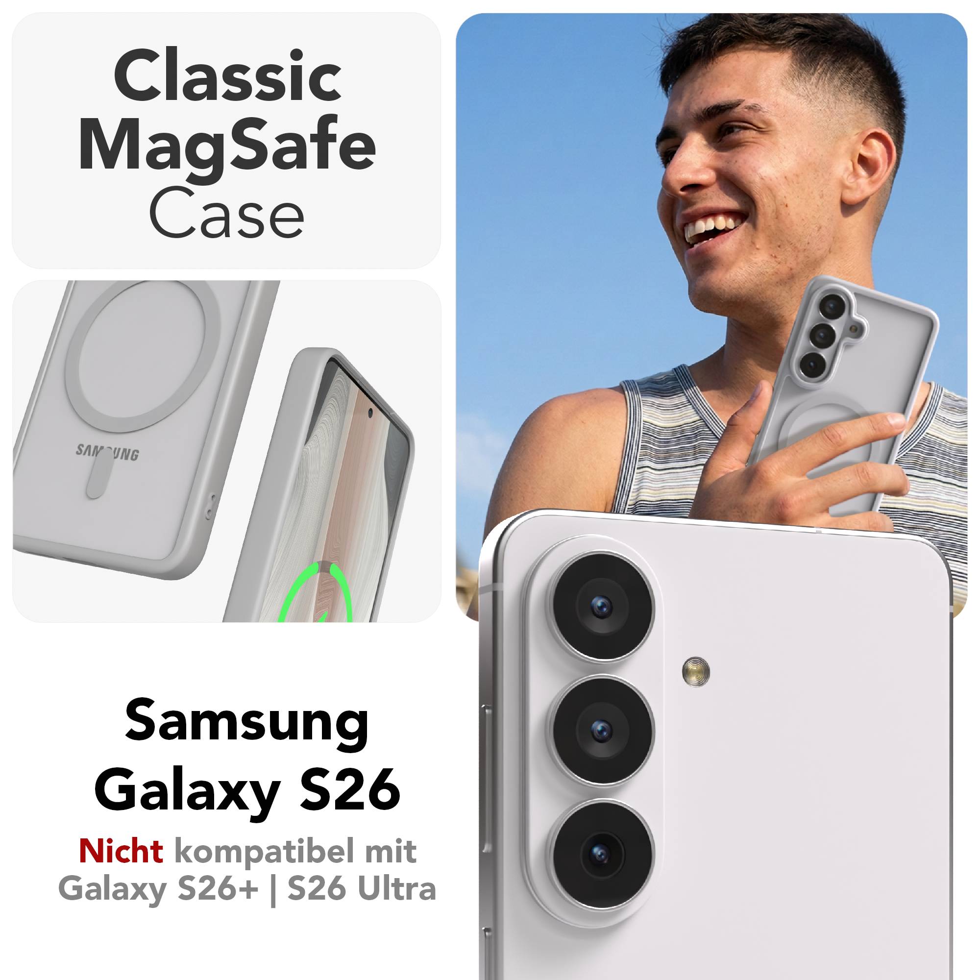 Galaxy S26 Outdoor Hülle mit MagSafe
