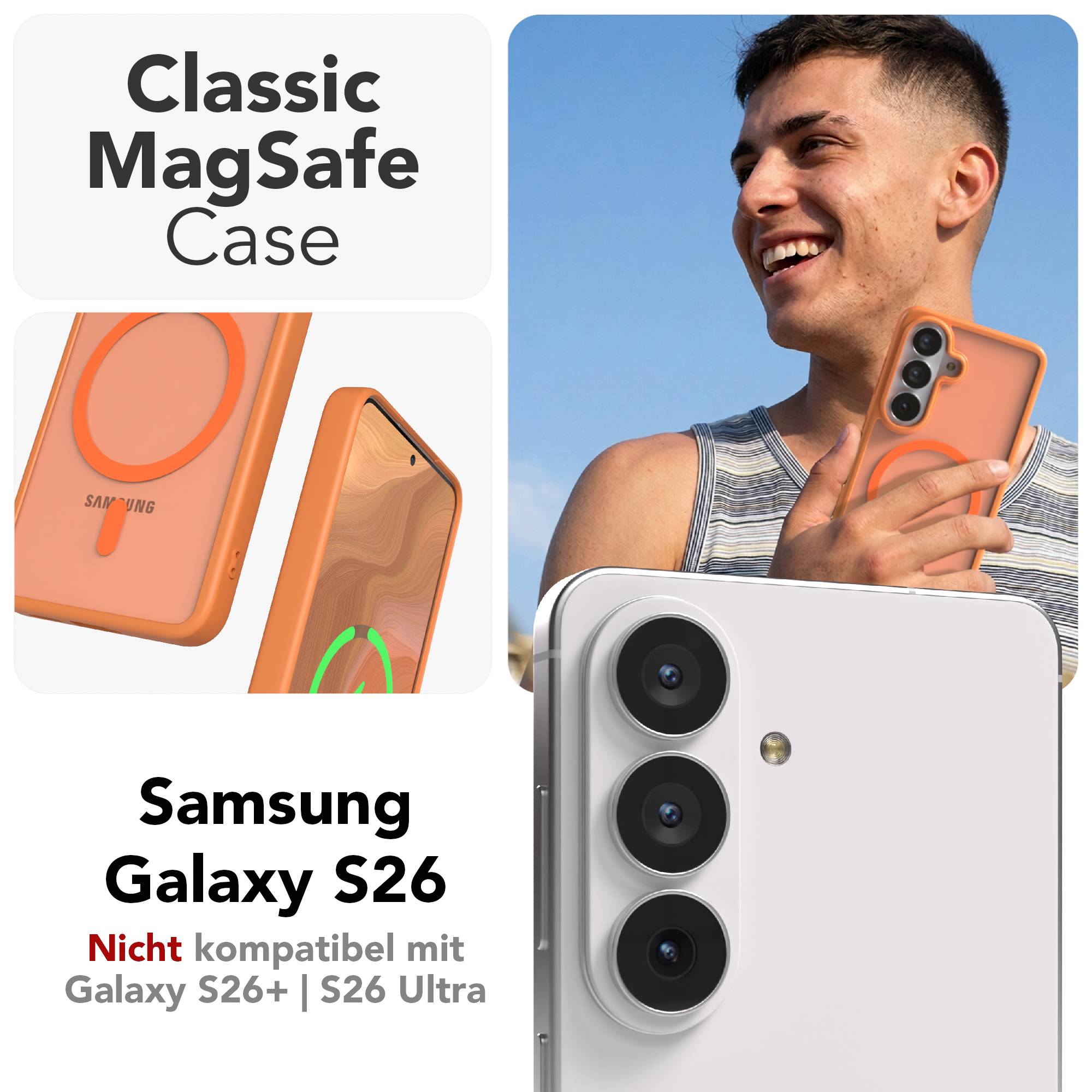 Galaxy S26 Outdoor Hülle mit MagSafe