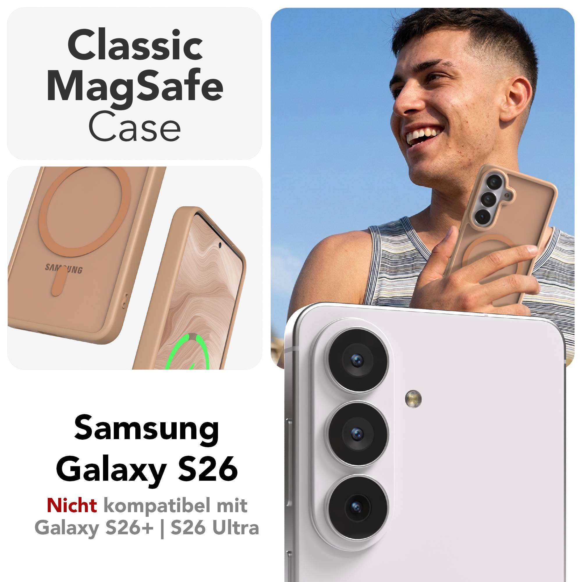 Galaxy S26 Outdoor Hülle mit MagSafe
