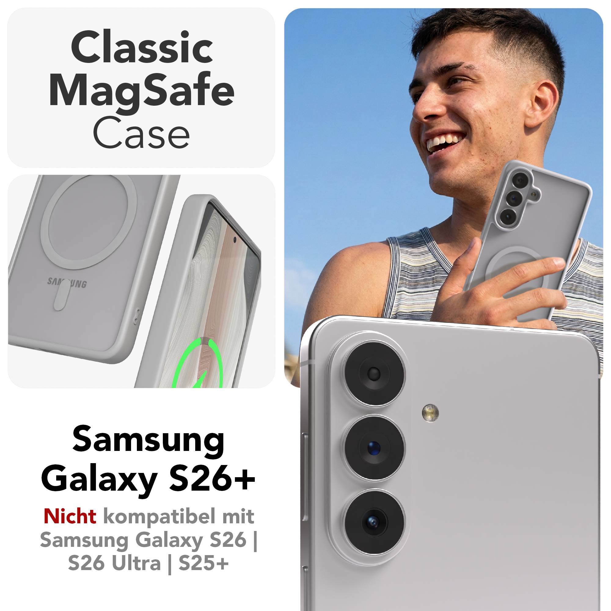 Galaxy S26 Plus Outdoor Hülle mit MagSafe