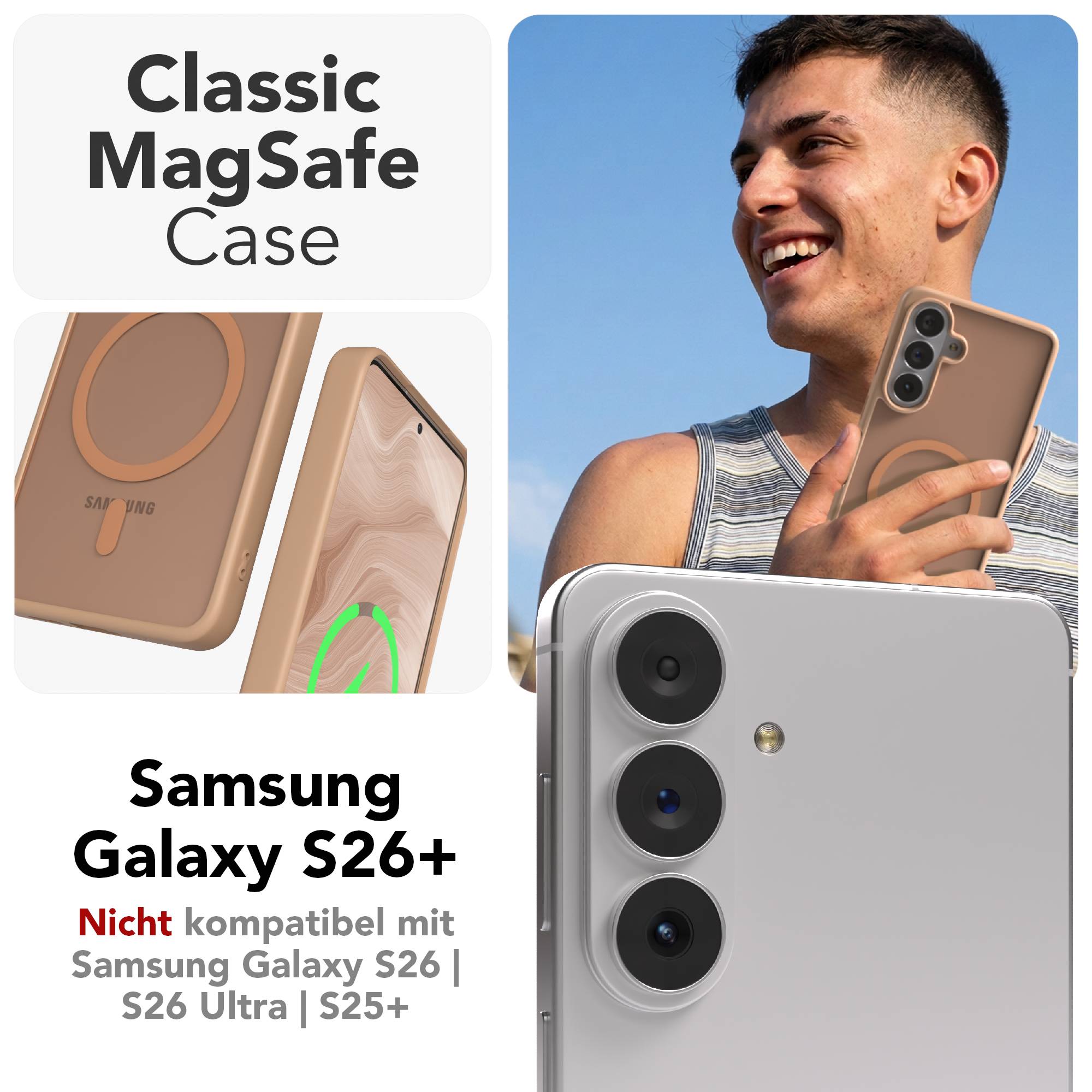 Galaxy S26 Plus Outdoor Hülle mit MagSafe