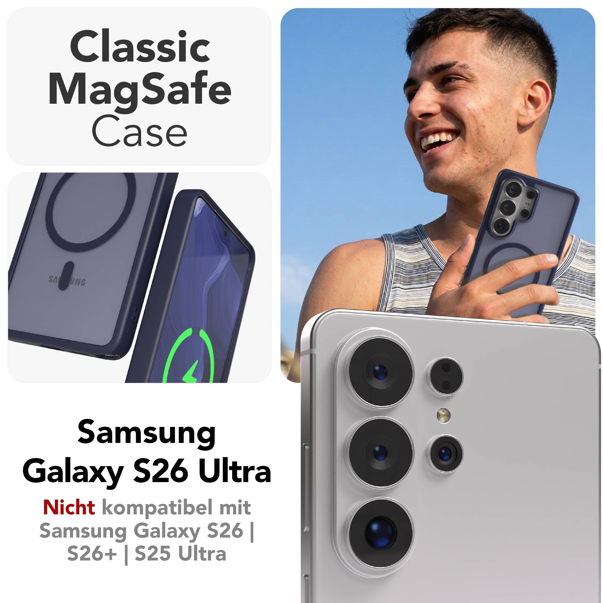 Galaxy S26 Ultra Outdoor Hülle mit MagSafe