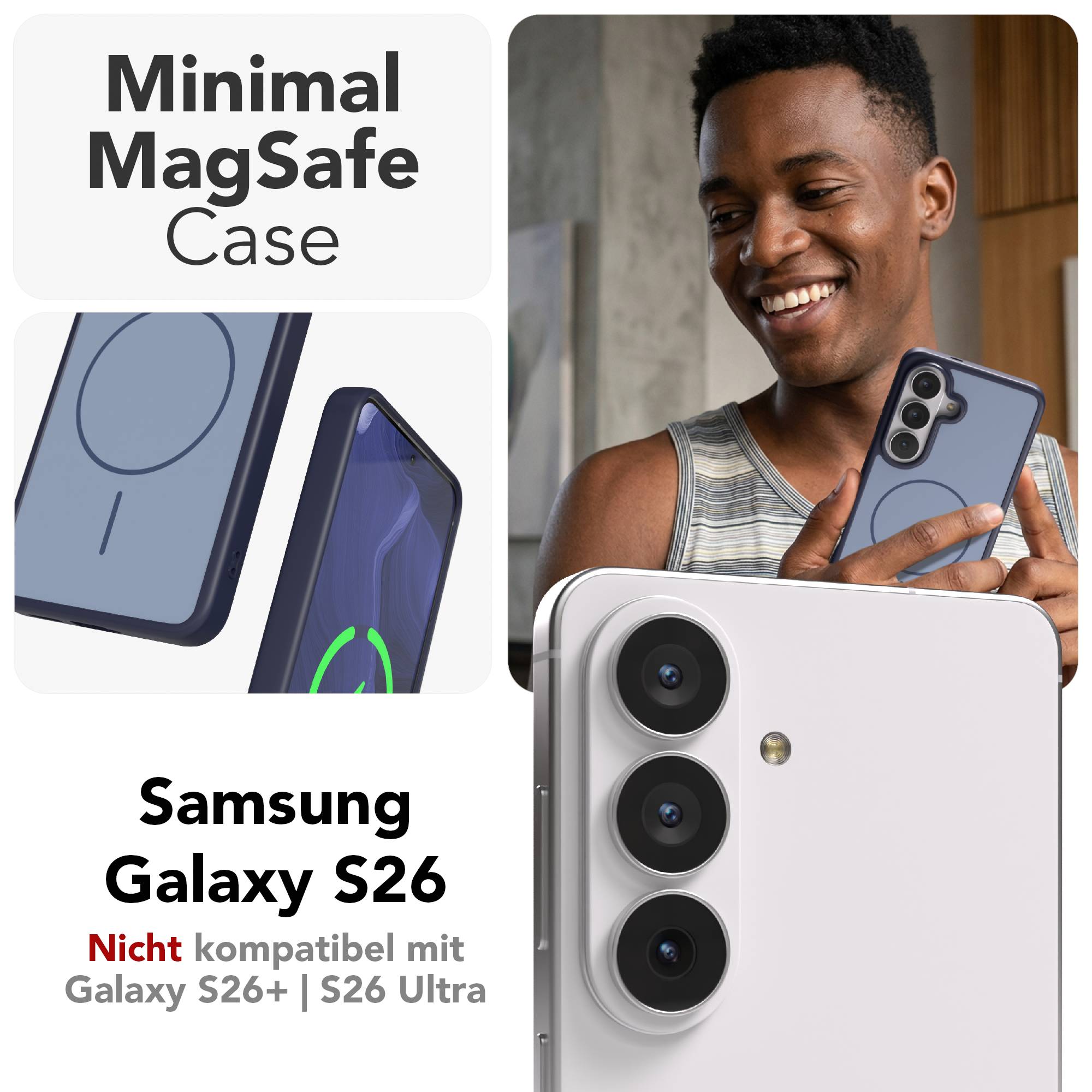 Galaxy S26 Outdoor Hülle mit minimal MagSafe