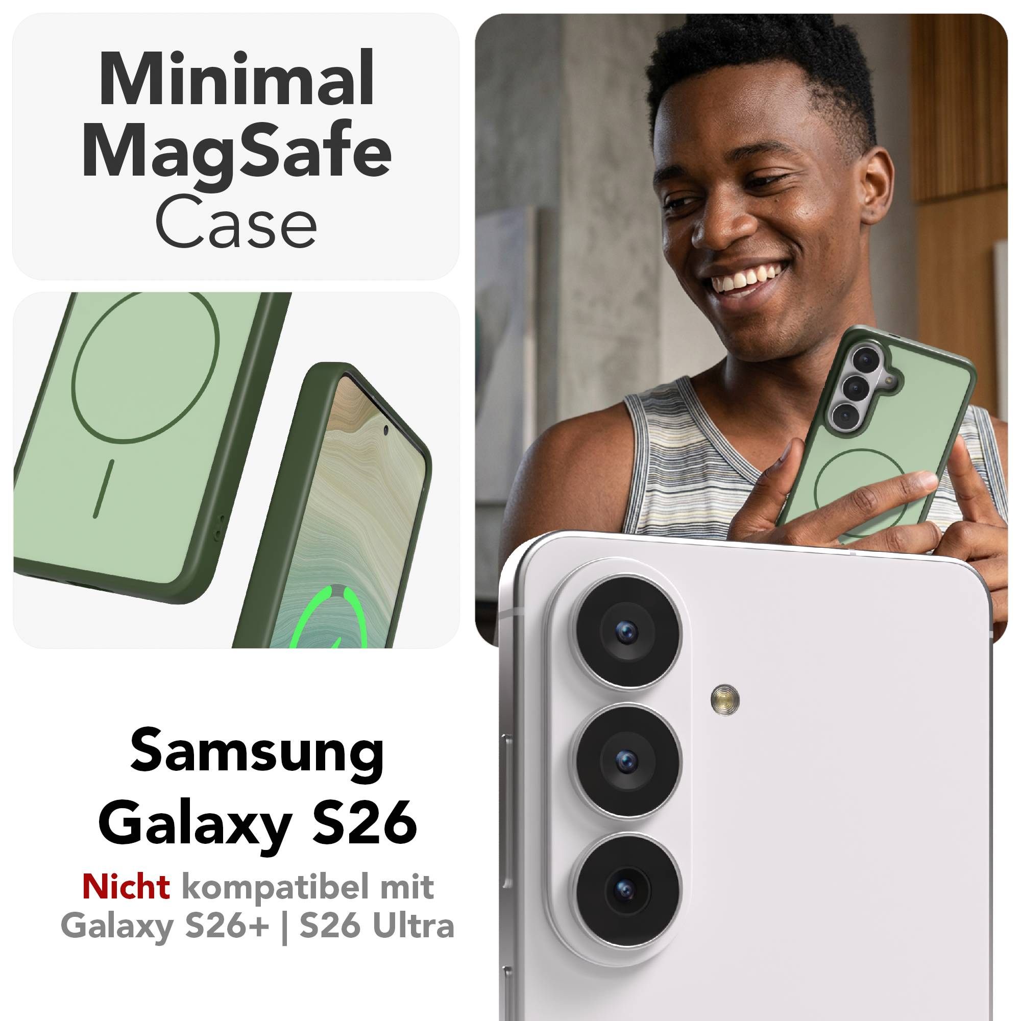 Galaxy S26 Outdoor Hülle mit minimal MagSafe