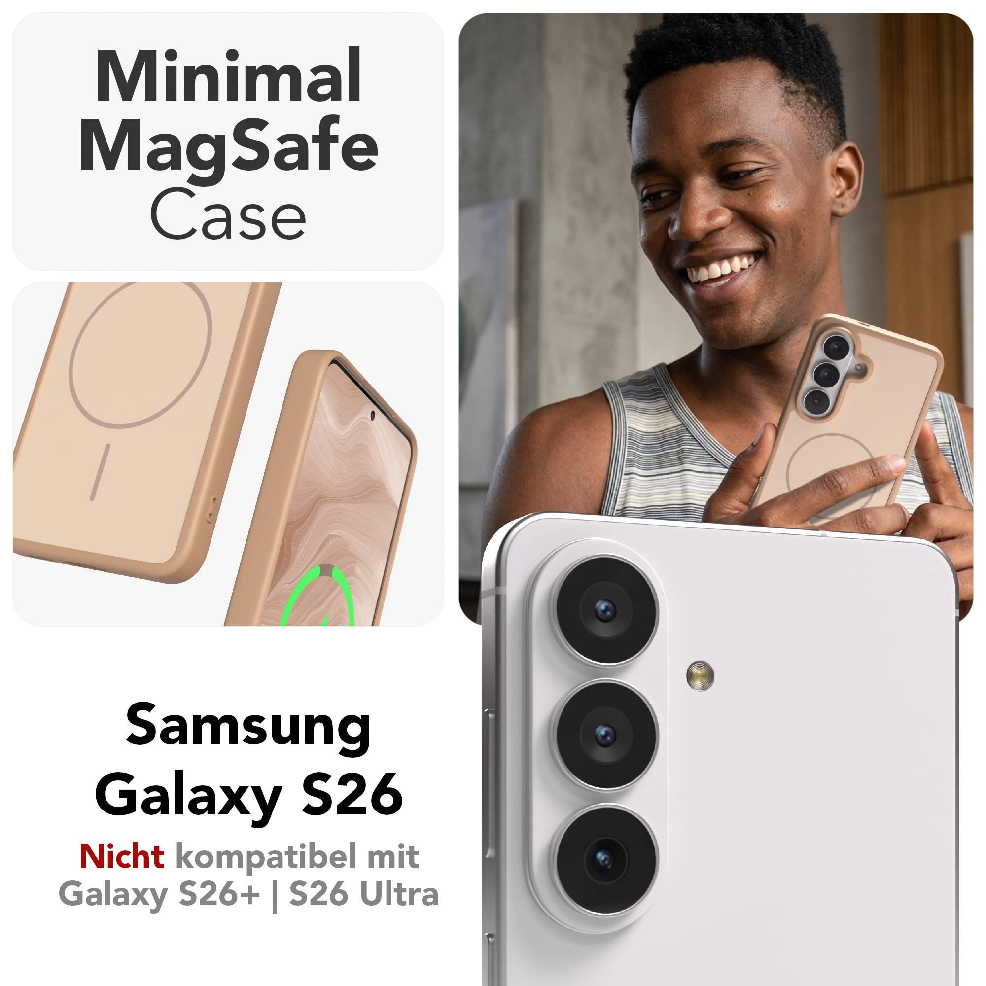 Galaxy S26 Outdoor Hülle mit minimal MagSafe