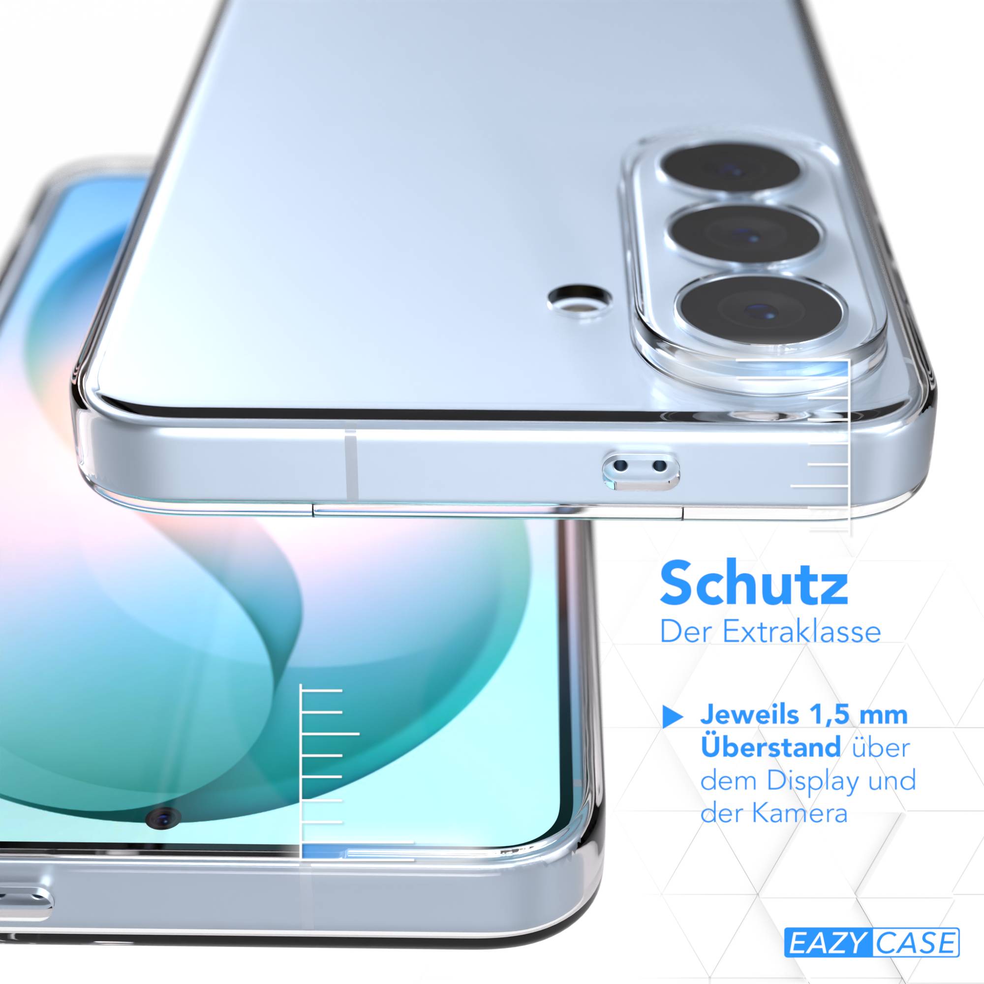 Samsung Galaxy S26 transparente Slimcover Schutzhülle ultradünn 