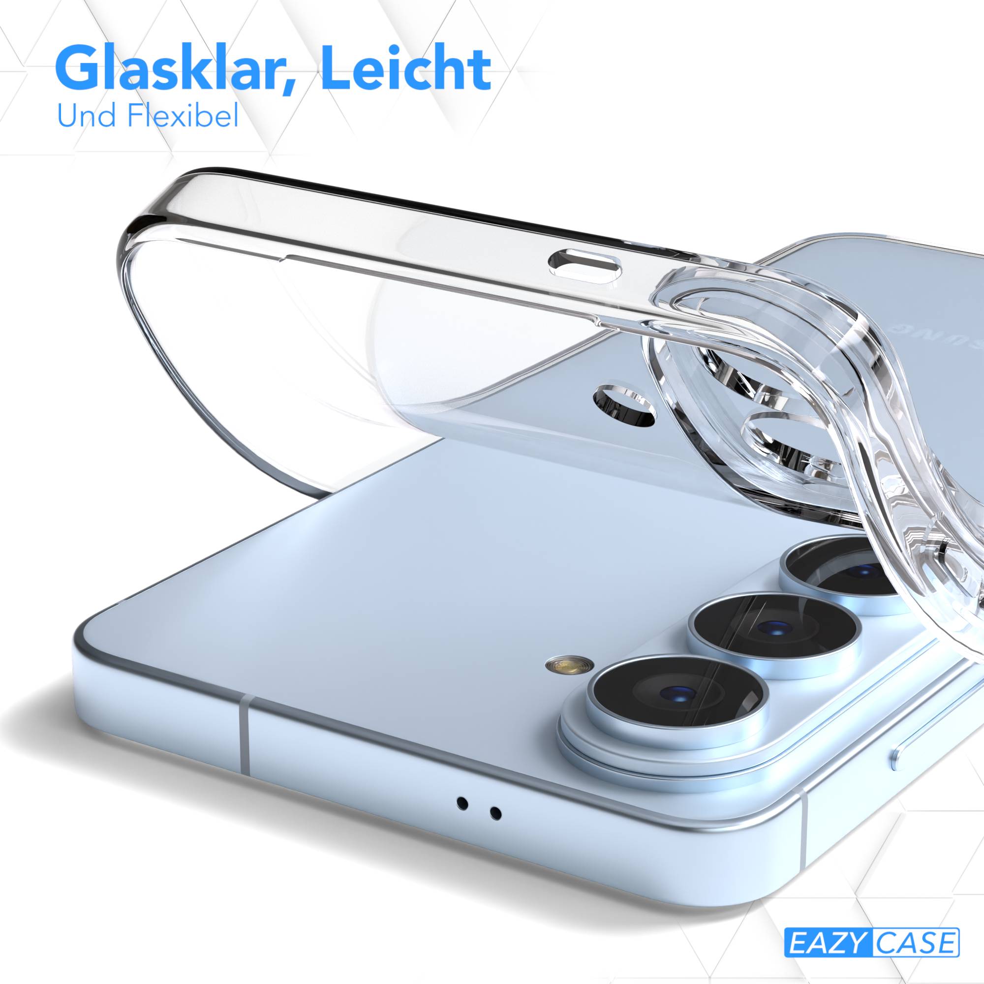 Samsung Galaxy S26 transparente Slimcover Schutzhülle ultradünn 