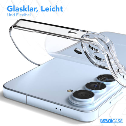 Samsung Galaxy S26 Plus transparente Schutzhülle ultradünn von EAZY CASE 