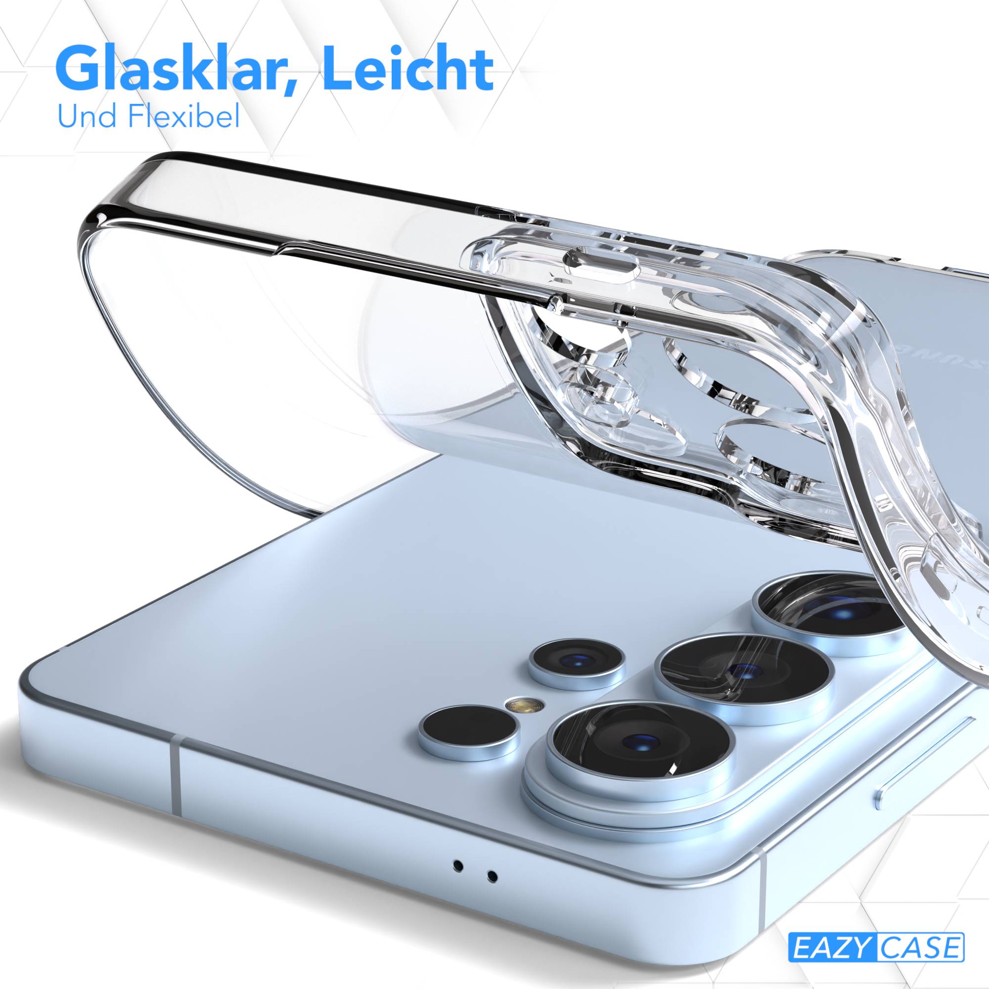 Samsung Galaxy S26 Ultra transparente Silikon Schutzhülle ultradünn 